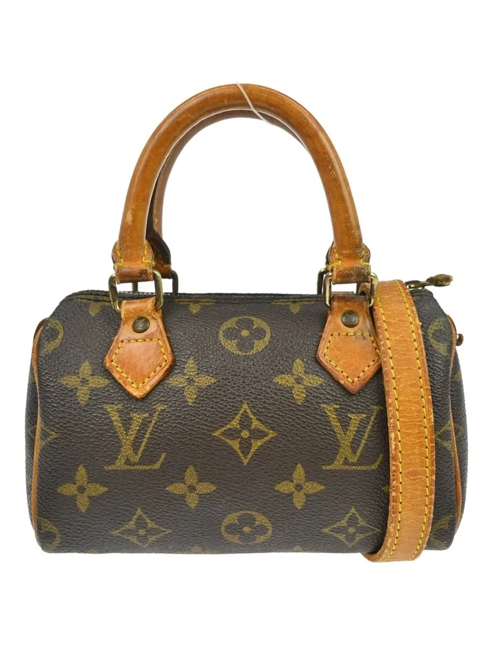 Authentic Louis Vuitton rare Mini speedy sac with strap